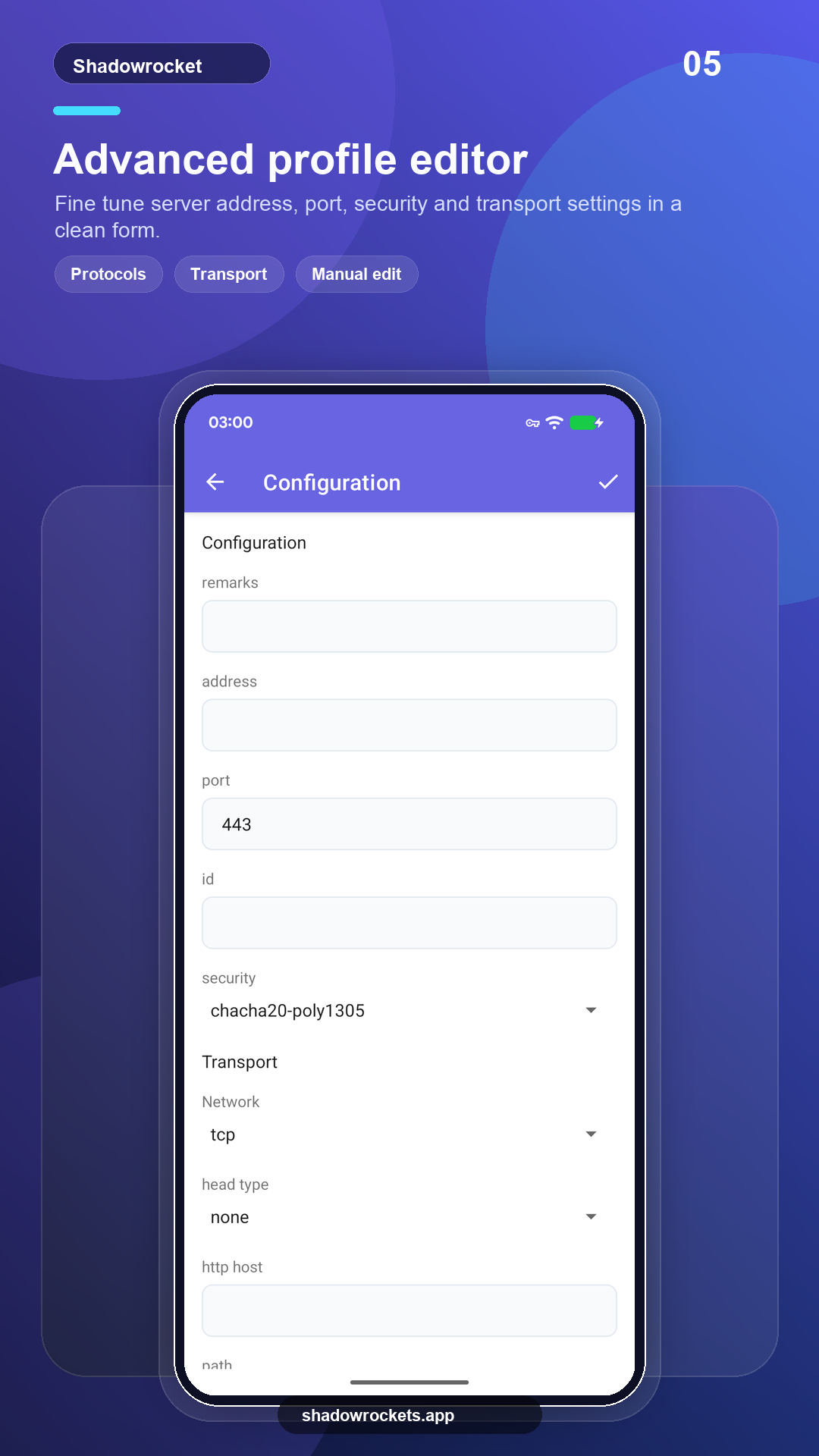 Shadowrocket 路由与策略组界面